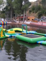 Hinchables acuáticos en los angeles de san rafael