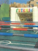 Futbolin Humano verde